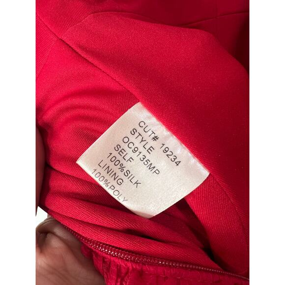 Tadashi Petite Collections Red Formal Dress 4P - Picture 7 of 7